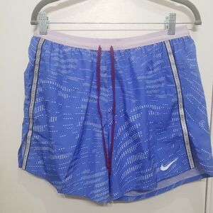 Nike men  Running Shorts Blue Size medium